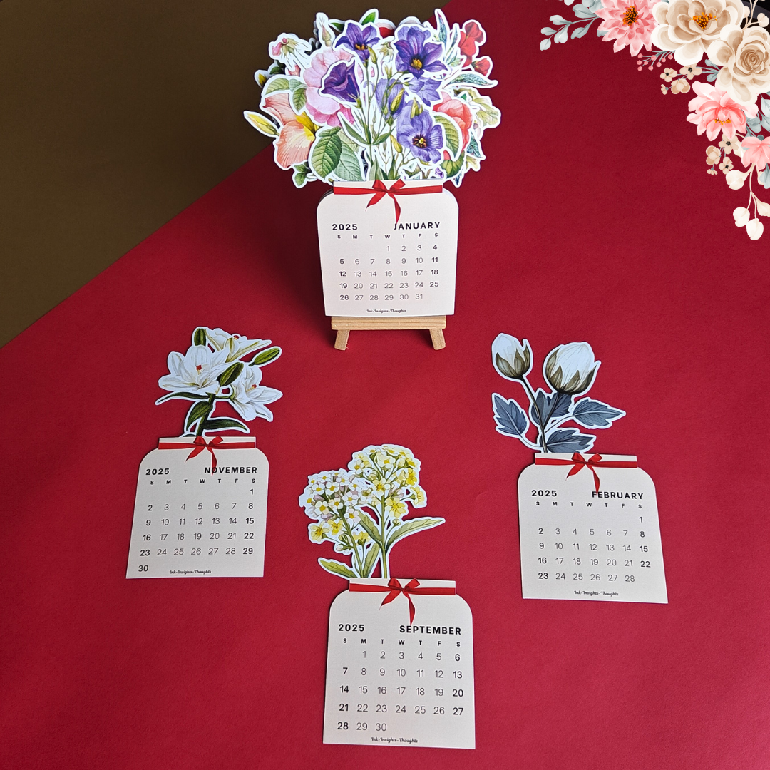 2025 Calendar_Floral