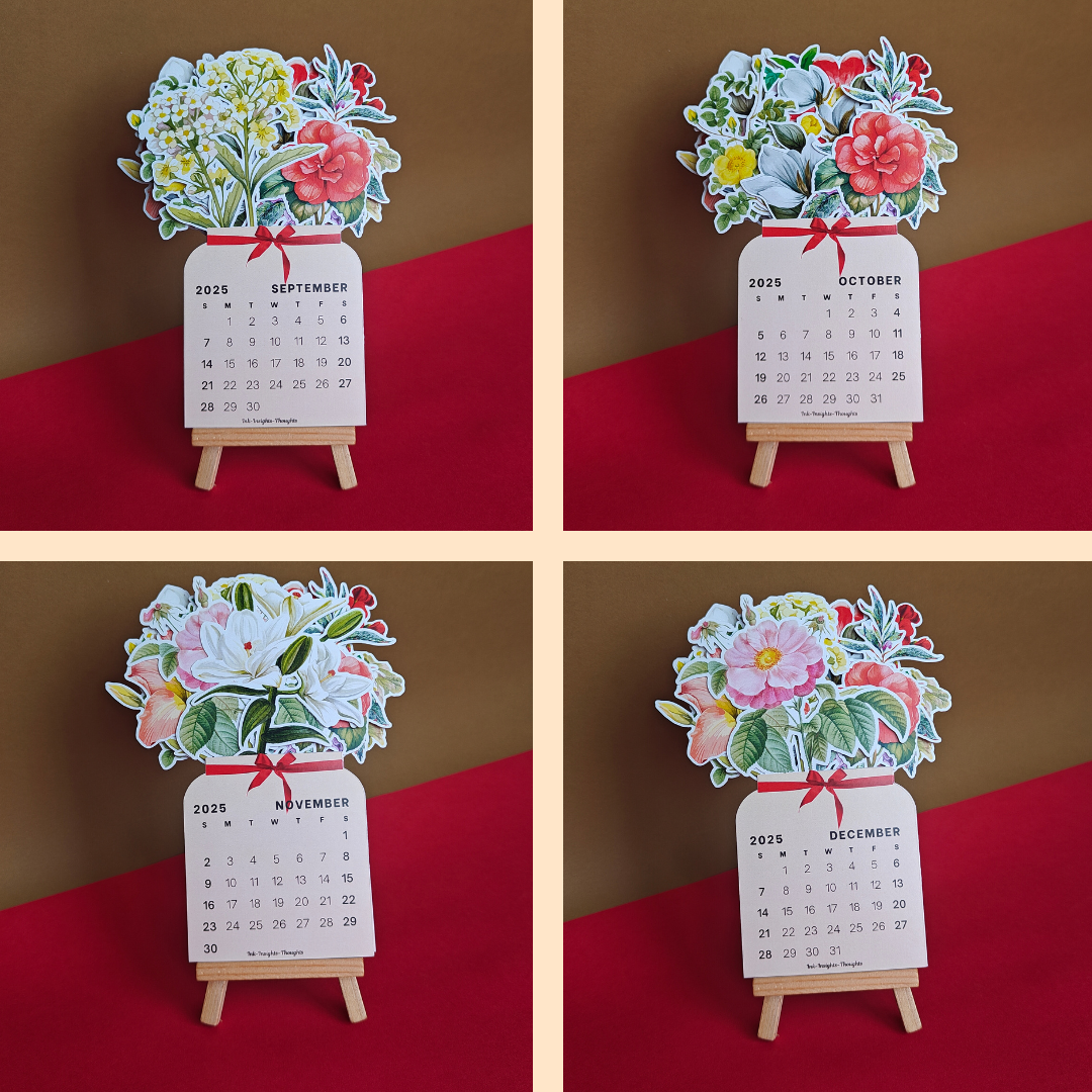 2025 Calendar_Floral