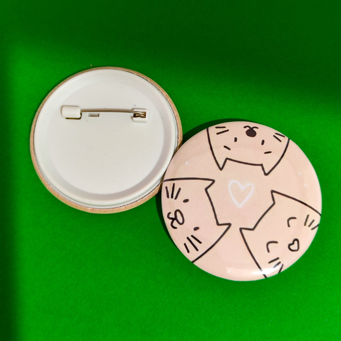 Aesthetic Cat D2 Badge