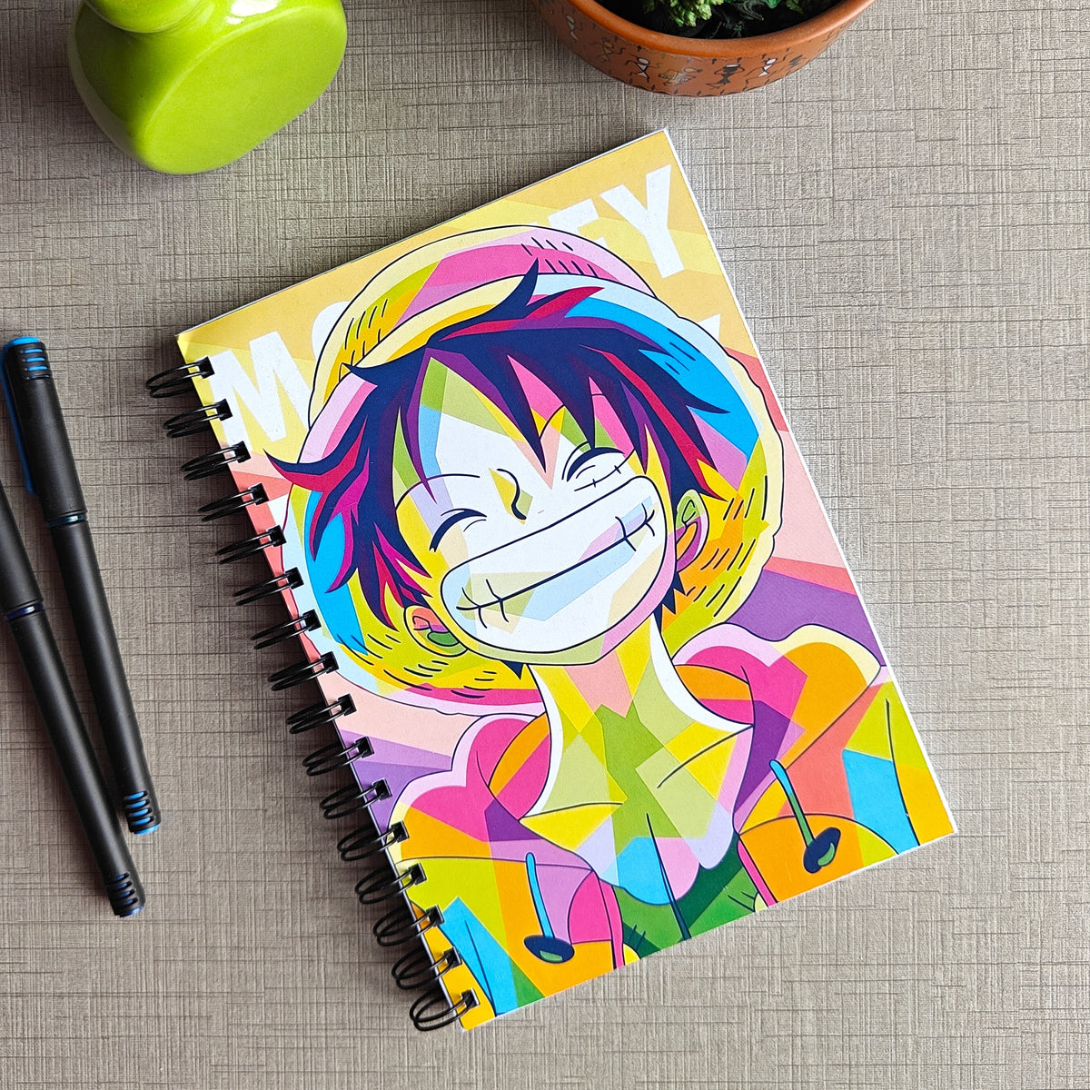 Smiling Luffy
