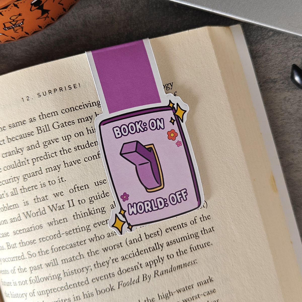 Book: ON - World: OFF