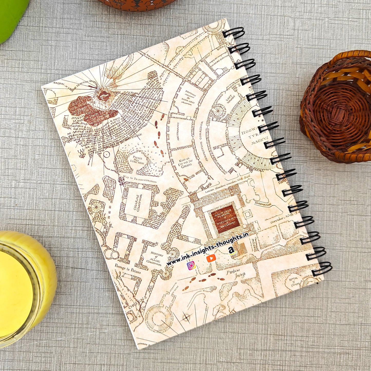 Harry Potter, Marauders Map - Notebook