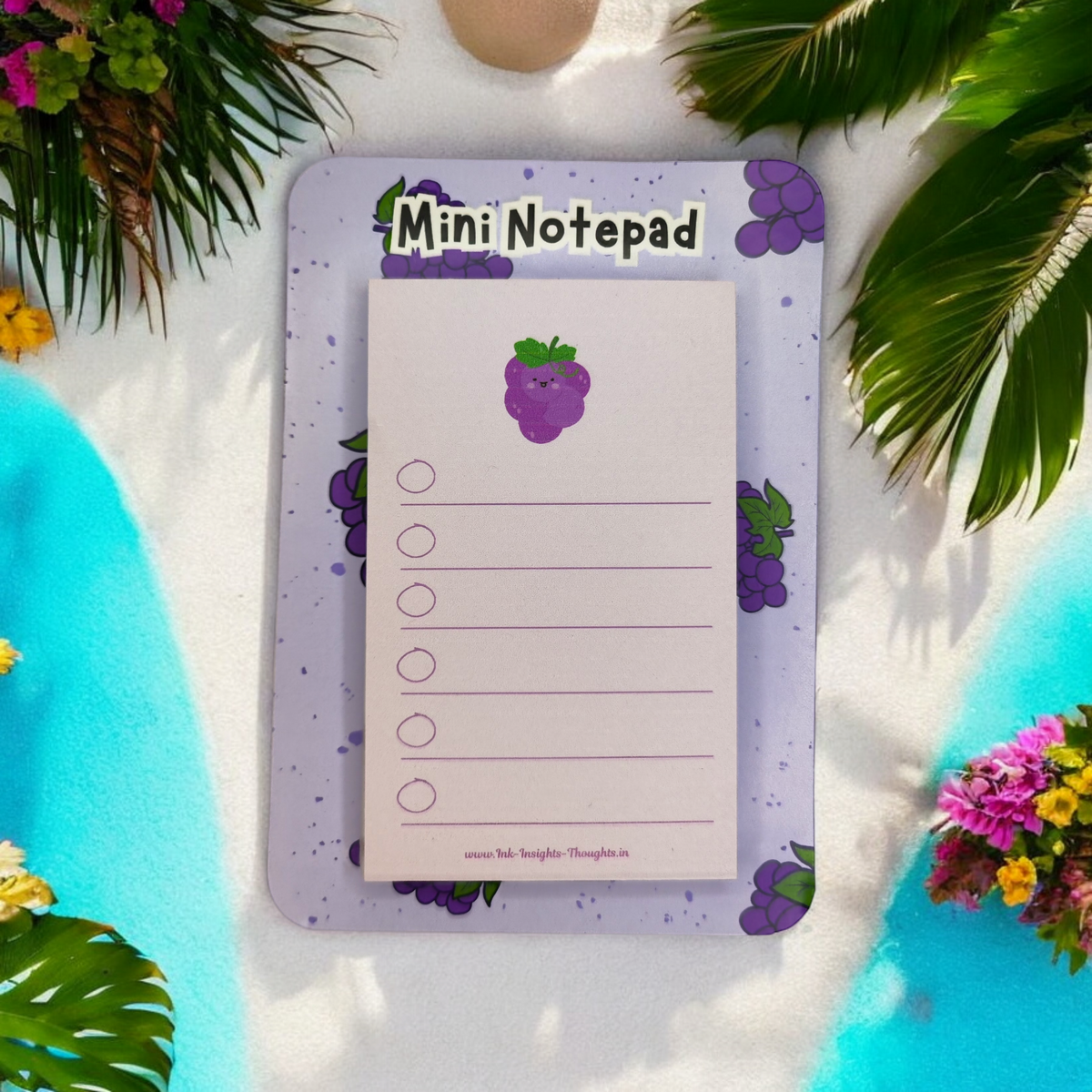 Fruit Notepads - Grapes