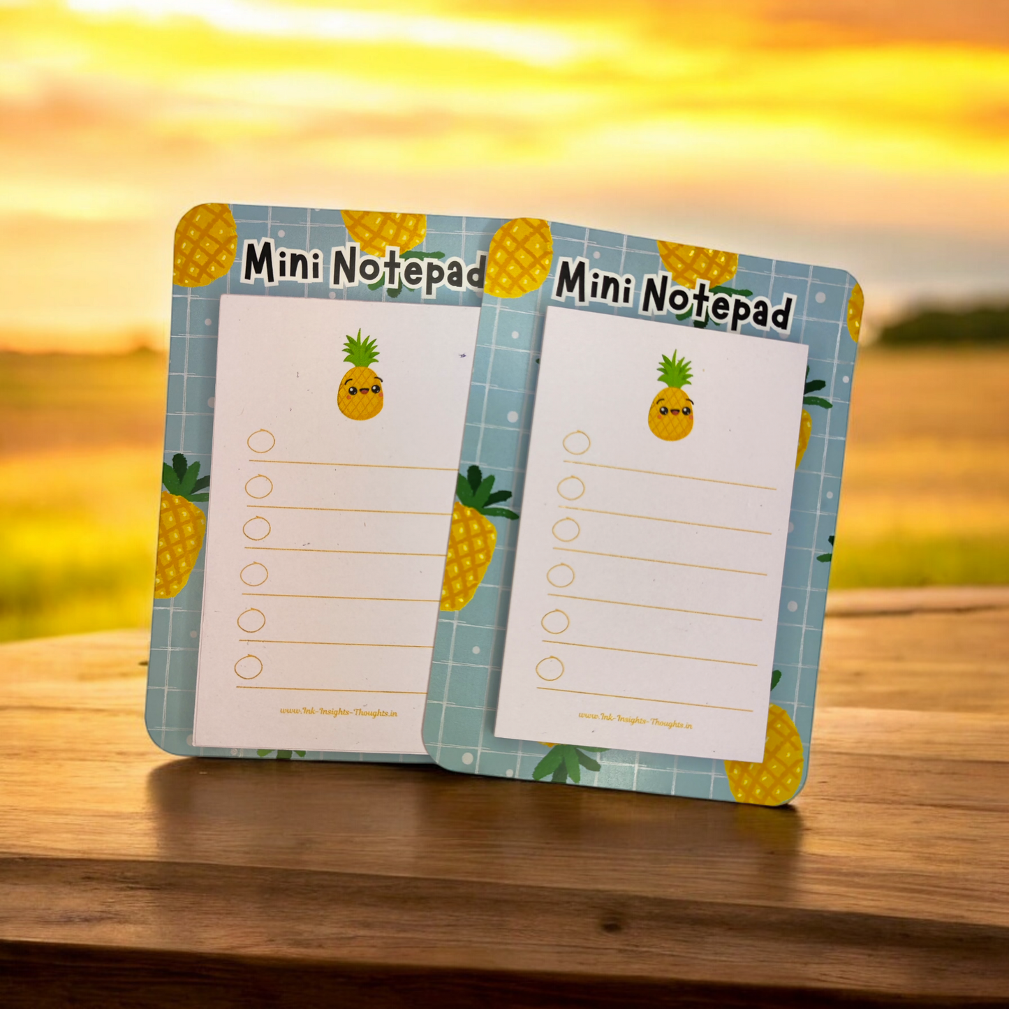 Fruit Notepads - Pineapple
