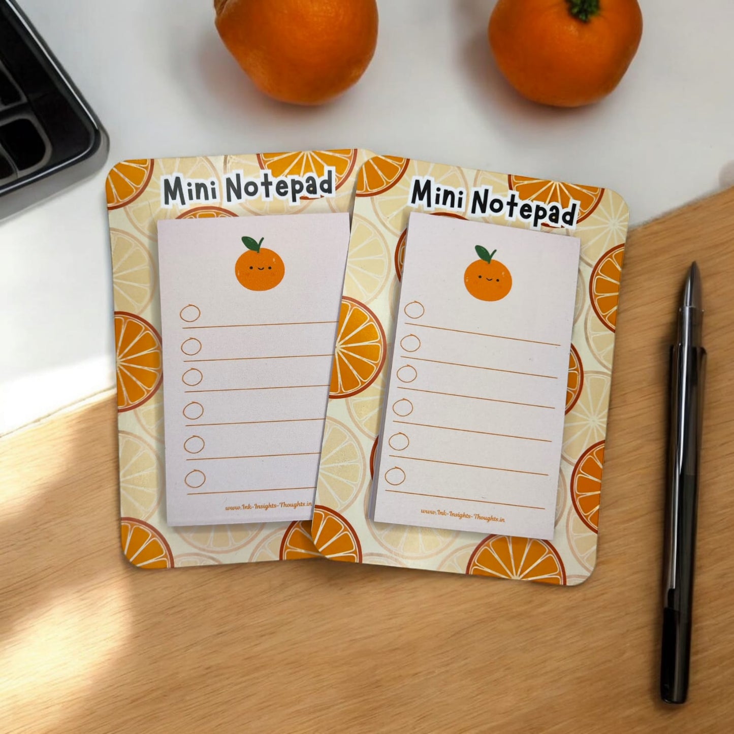 Fruit Notepads - Orange