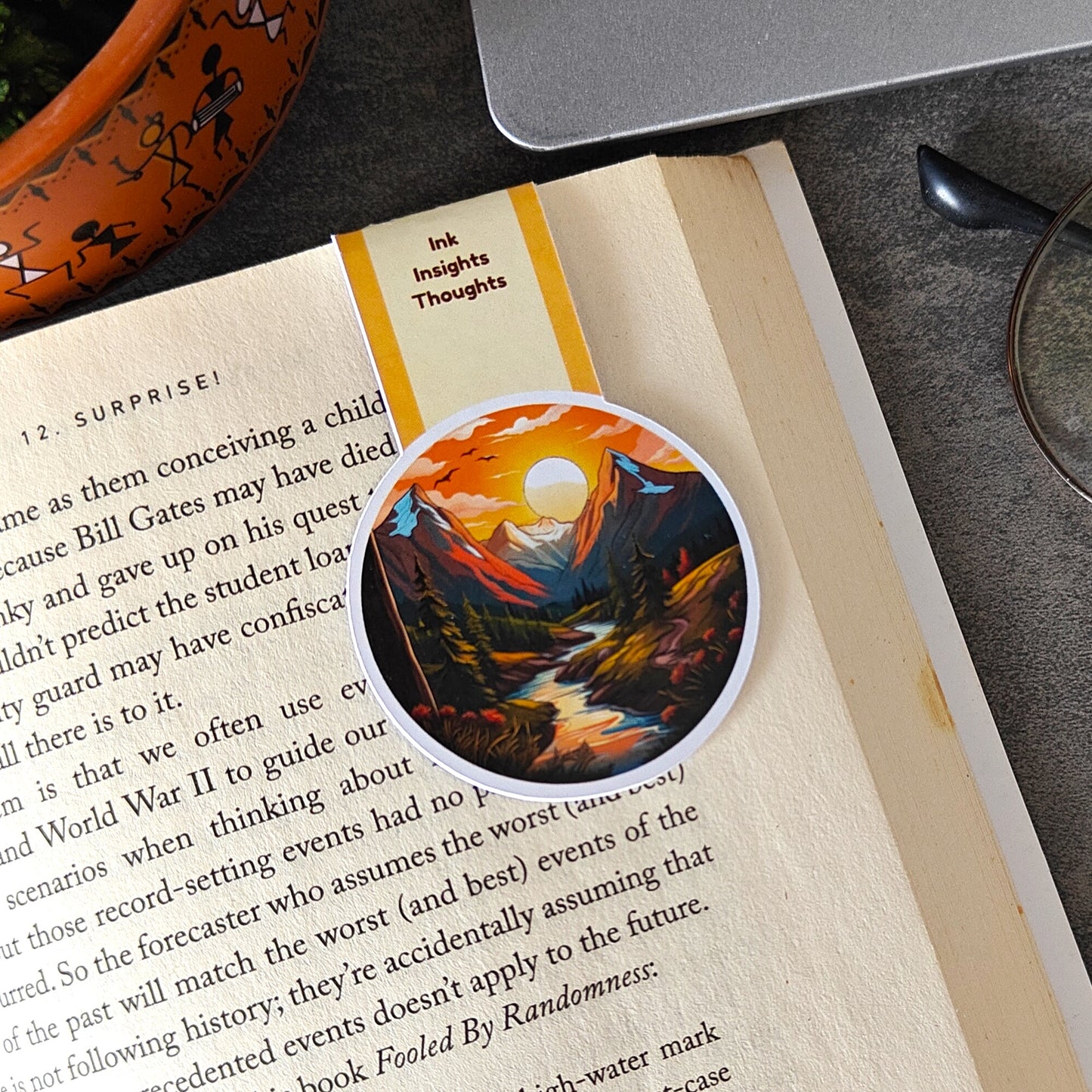 Scenery - Magnetic Bookmark