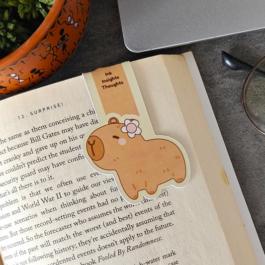 Capybara - Magnetic Bookmark