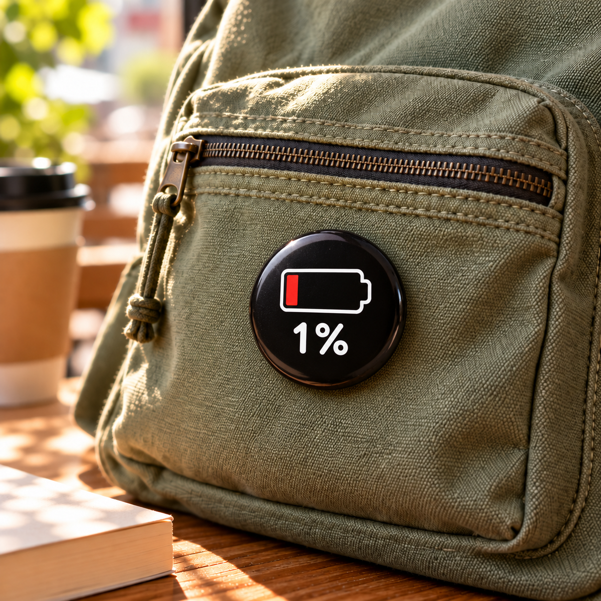 1% Battery