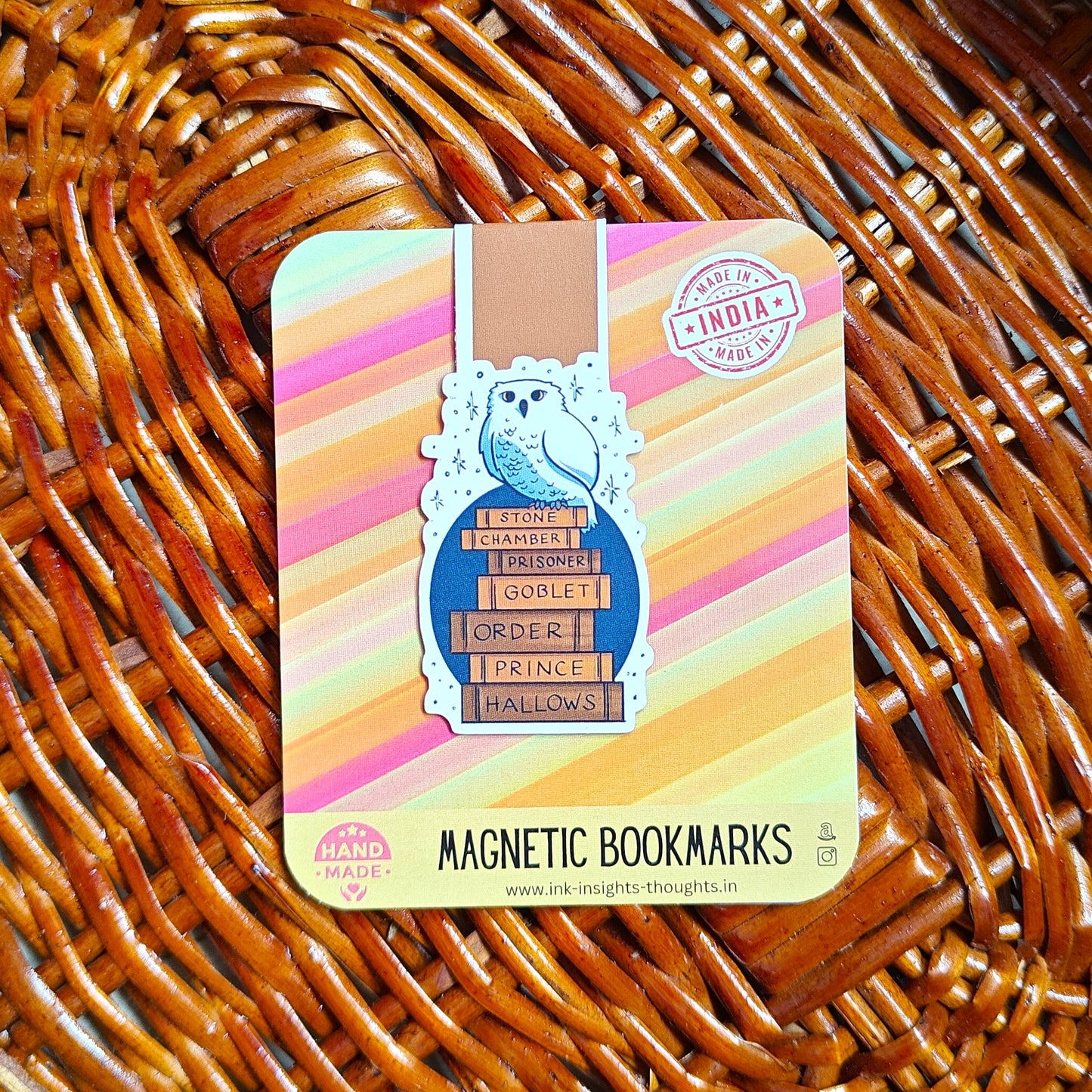 Owl - Harry Potter Series - Magnetic Bookmark