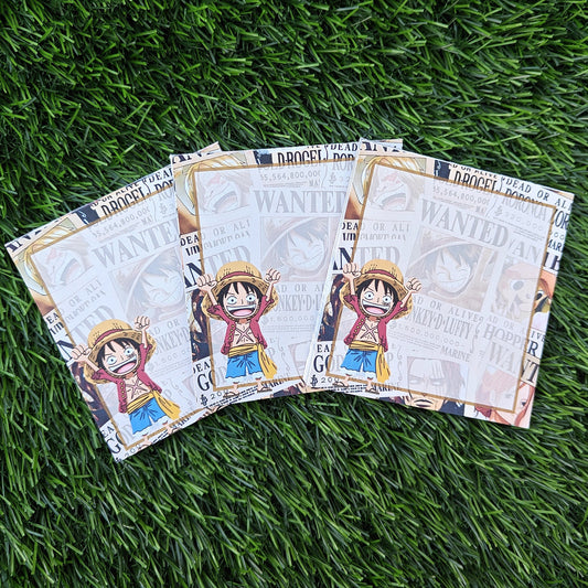 Monkey D. Luffy - Magnetic Notepad - Pack of 1 Notepad