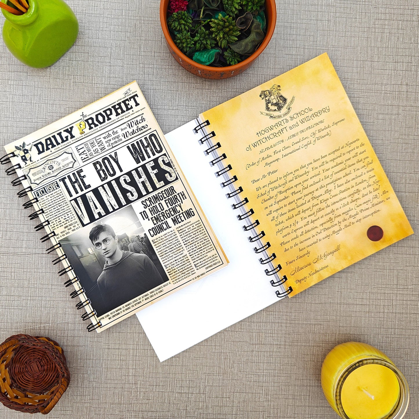 Harry potter, The Daily Prophet - Notebook