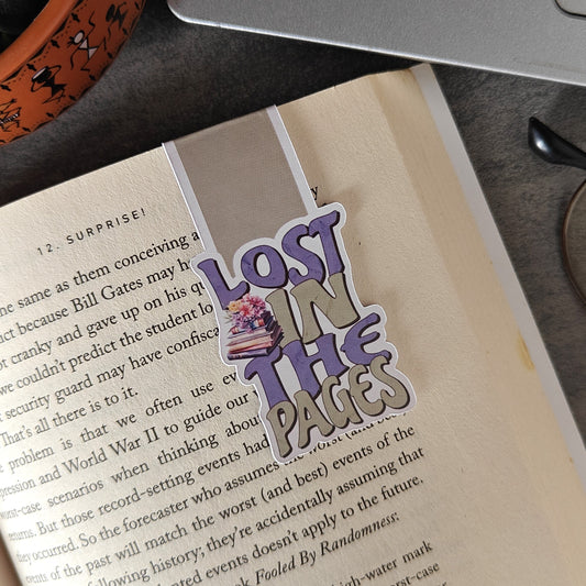 Lost in the Pages - Magnetic Bookmark