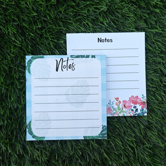 Floral & Tropical - Magnetic Notepad - Pack of 2 Notepads