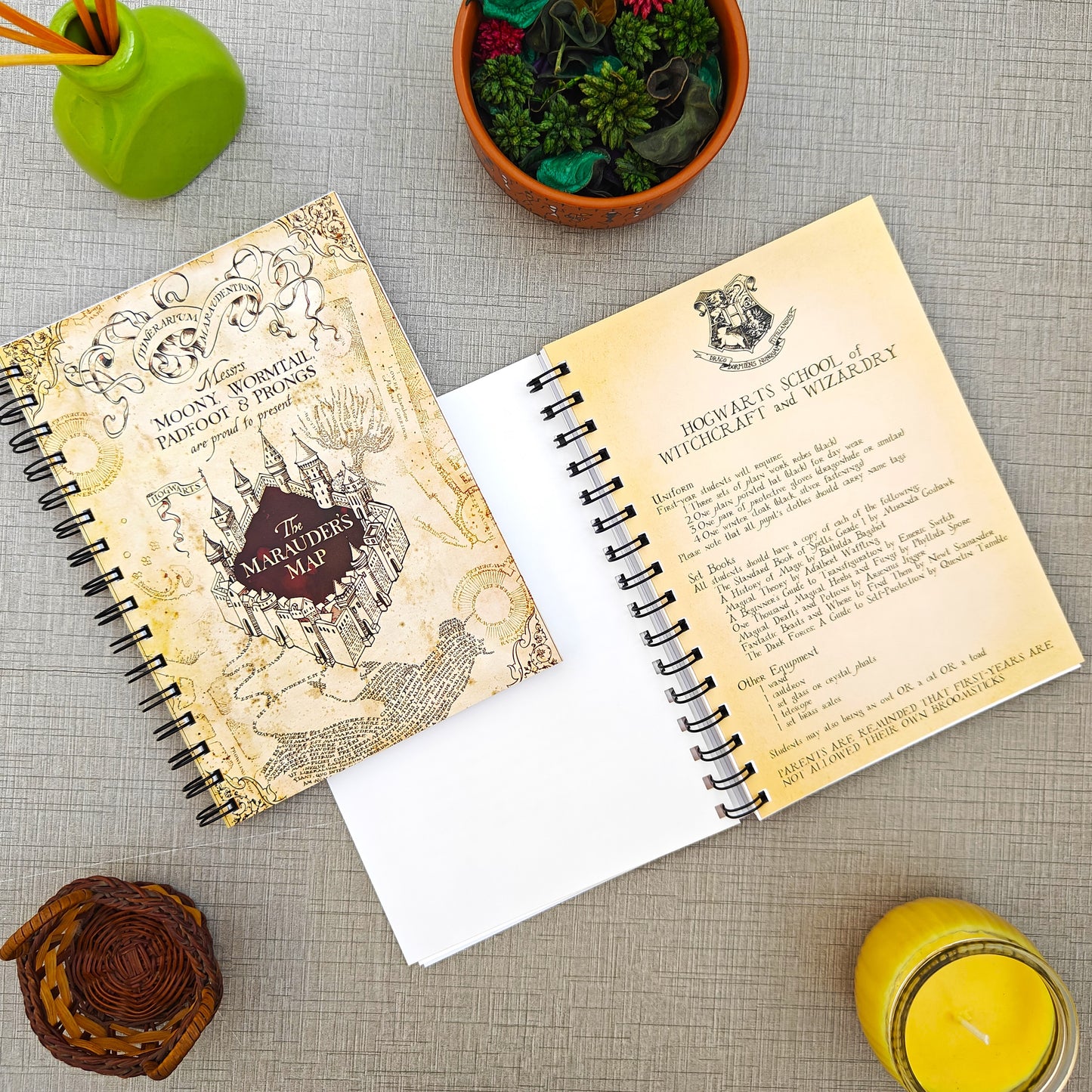 Harry Potter, Marauders Map - Notebook