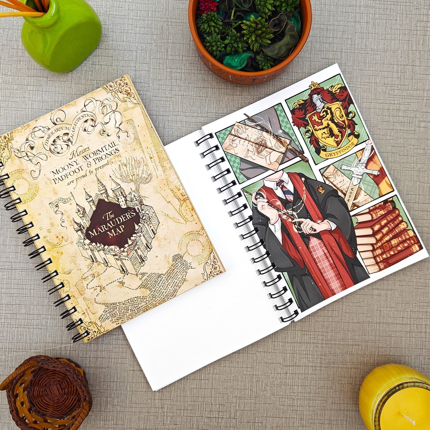 Harry Potter, Marauders Map - Notebook