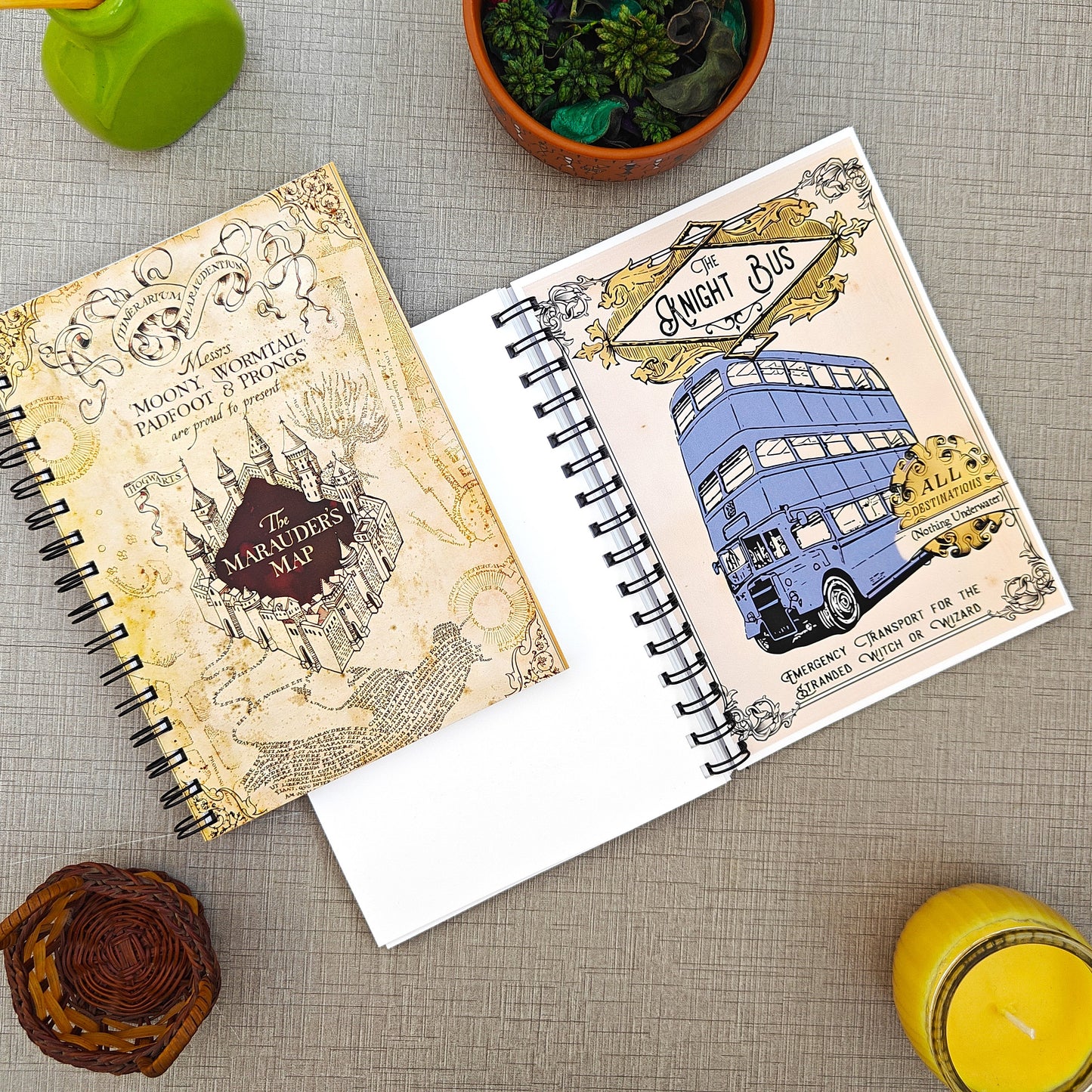 Harry Potter, Marauders Map - Notebook