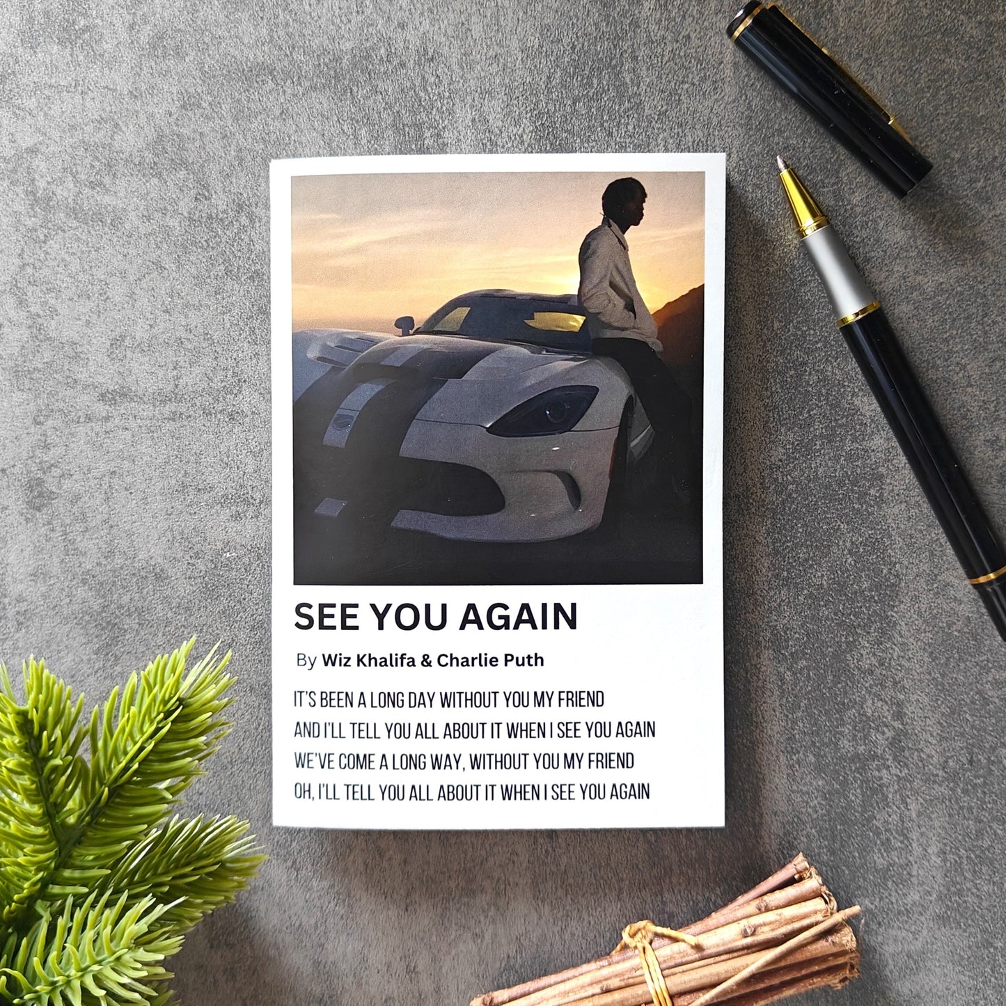 See You Again - Pocket Notebook