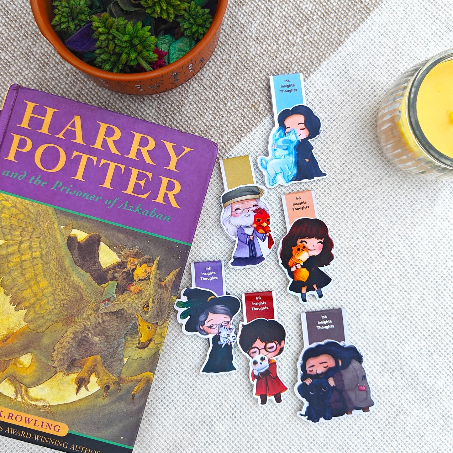 Harry Potter Magnetic Bookmarks - Set