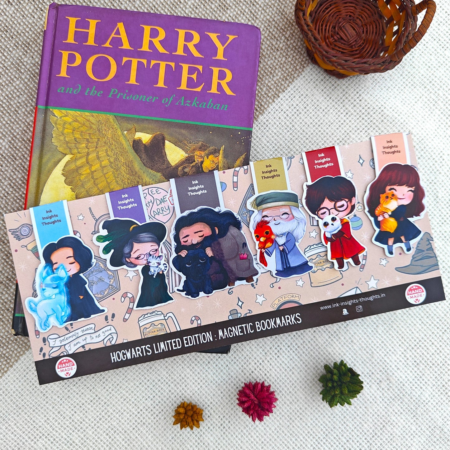 Harry Potter Magnetic Bookmarks - Set