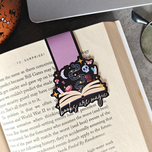 Books are Magic - Magnetic Bookmark