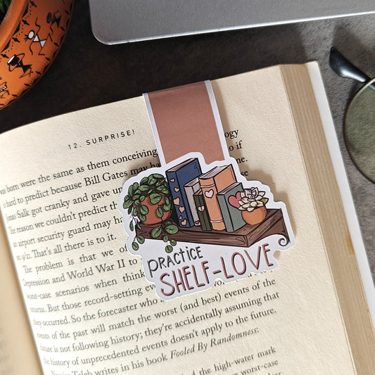 Practice Shelf Control - Magnetic Bookmark