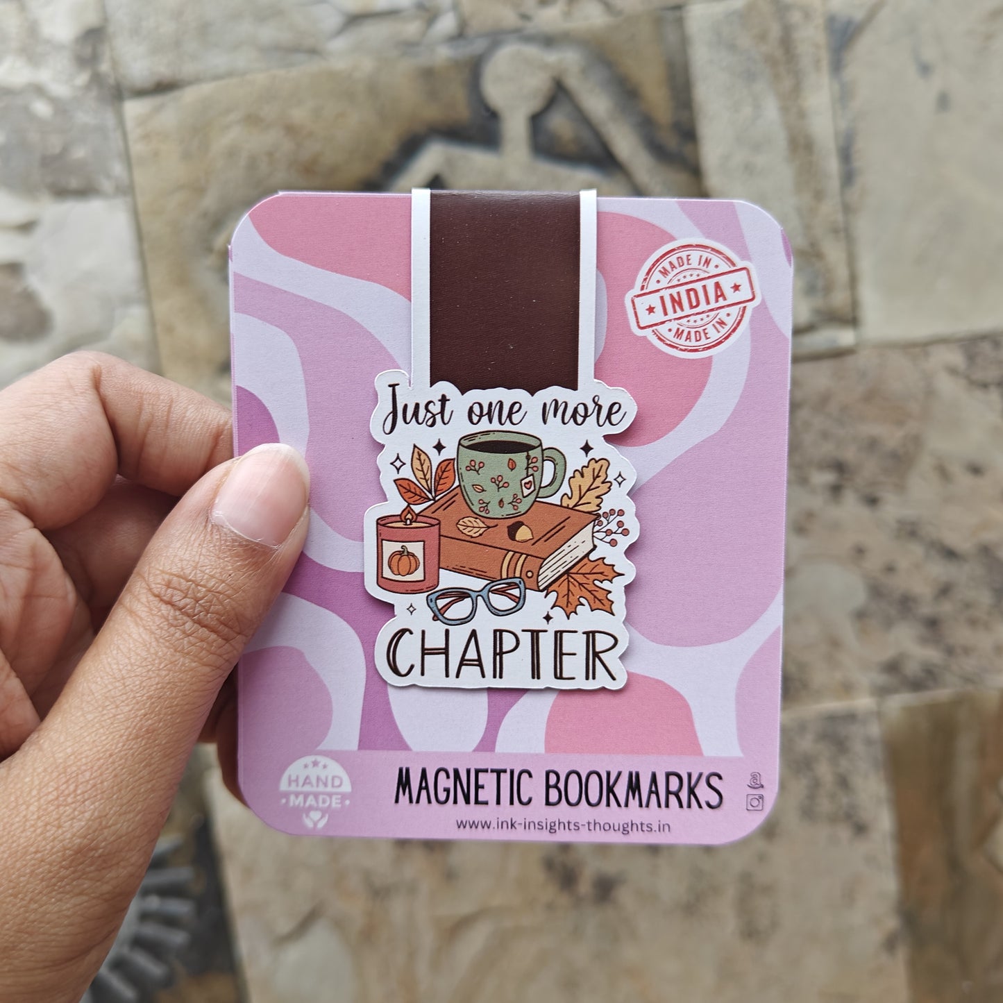 One more chapter - Magnetic Bookmark
