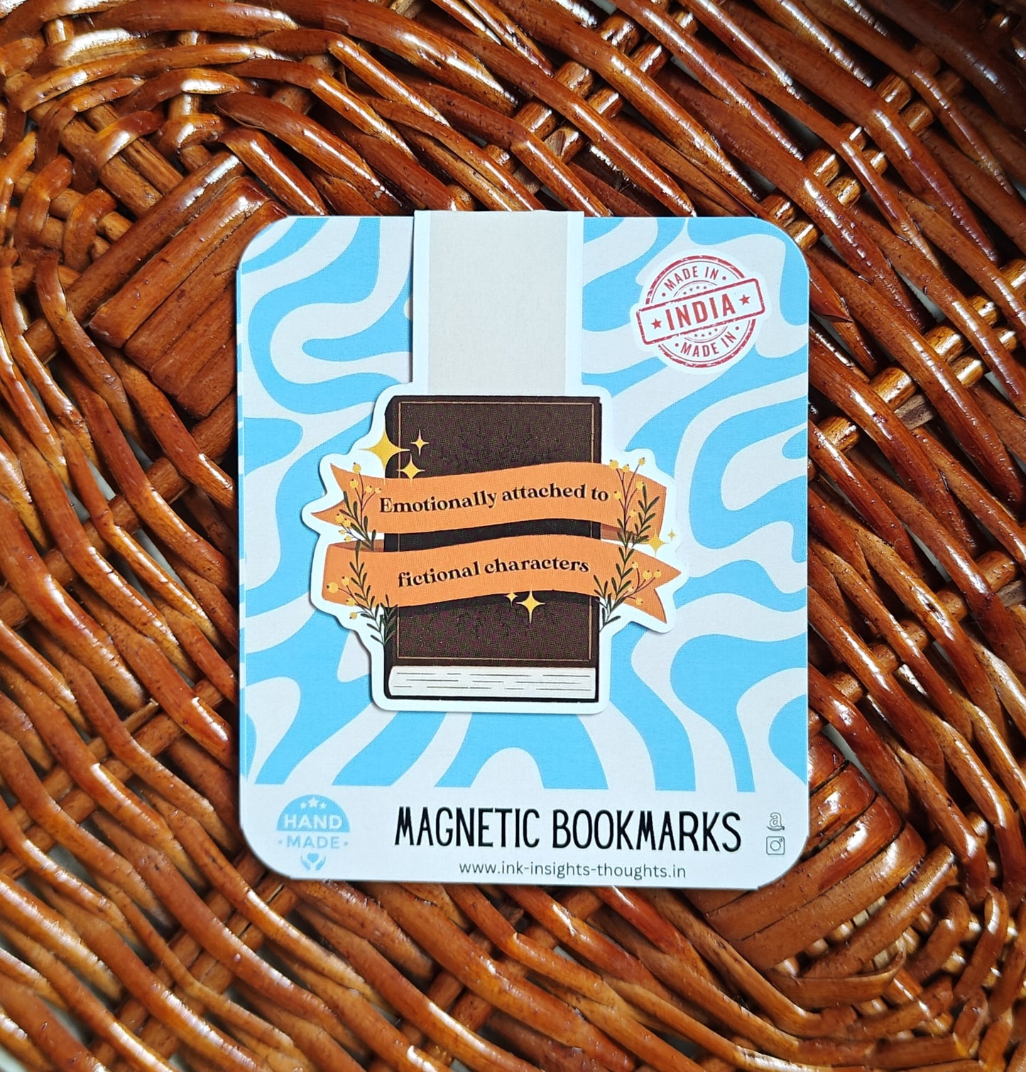 Emotionally attached to fictional characters - Magnetic Bookmark