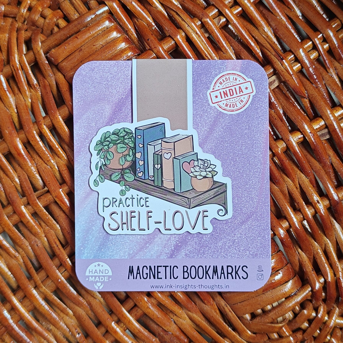 Practice Shelf Control - Magnetic Bookmark