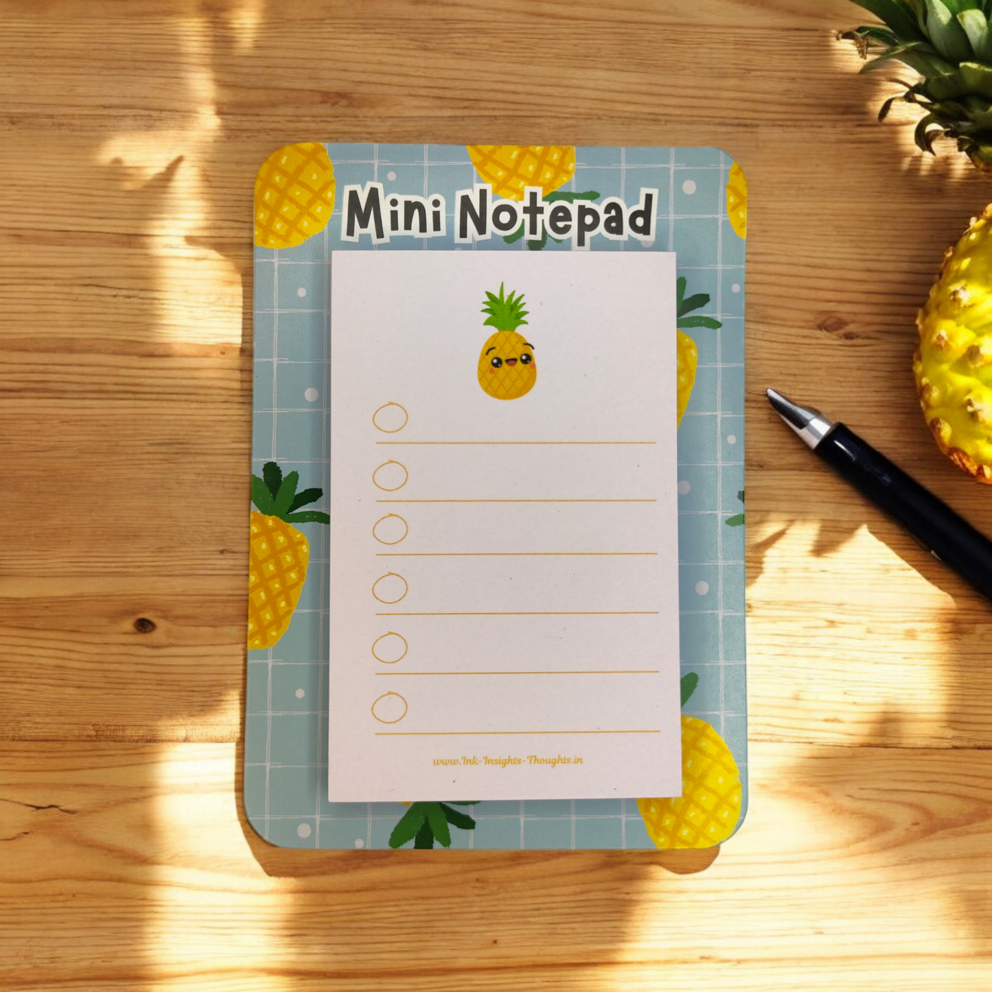 Fruit Notepads - Pineapple