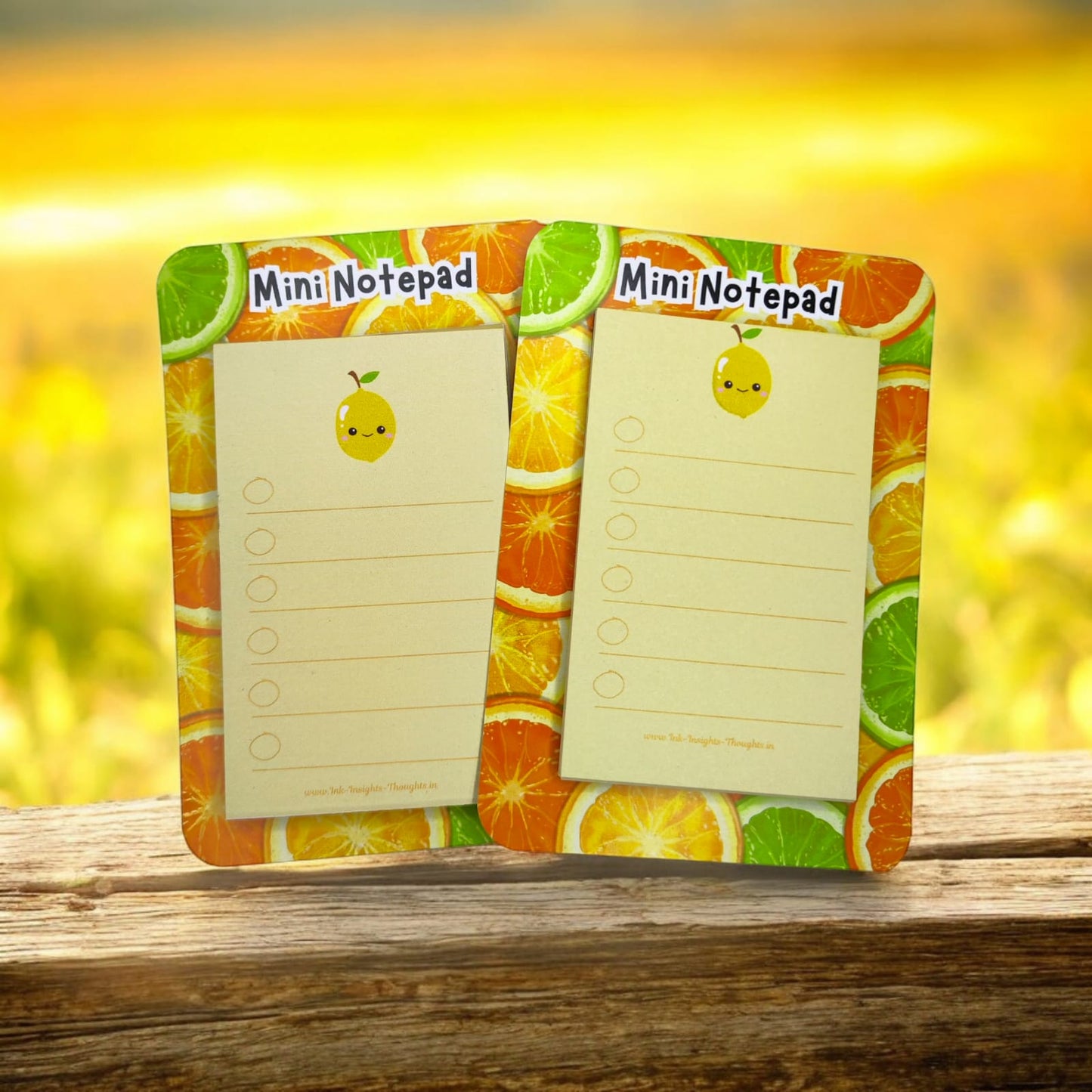 Fruit Notepads - Lemon