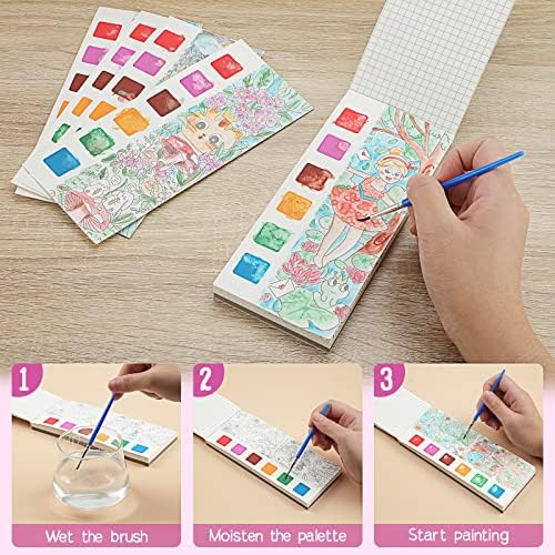 Pocket Watercolor Painting Book