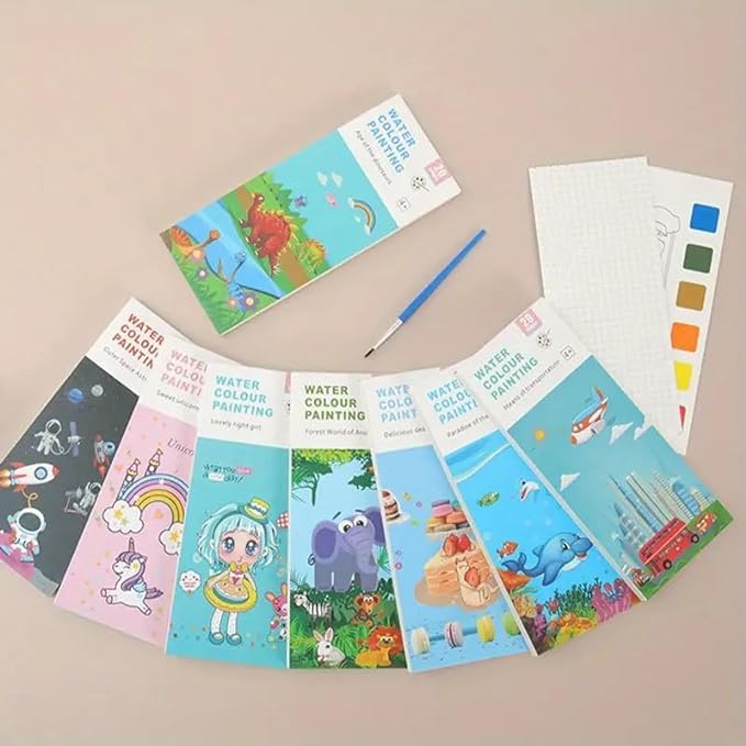 Pocket Watercolor Painting Book